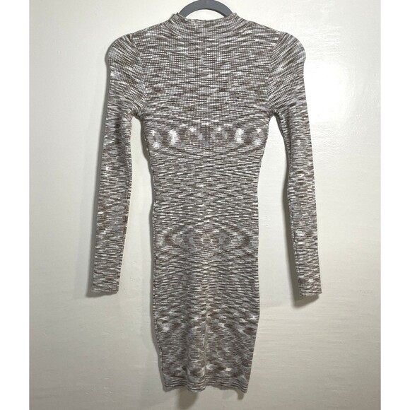 LA Hearts Women's Sweater Bodycon Mini Dress Multicolor Size XS Very Stretchy - Picture 3 of 8